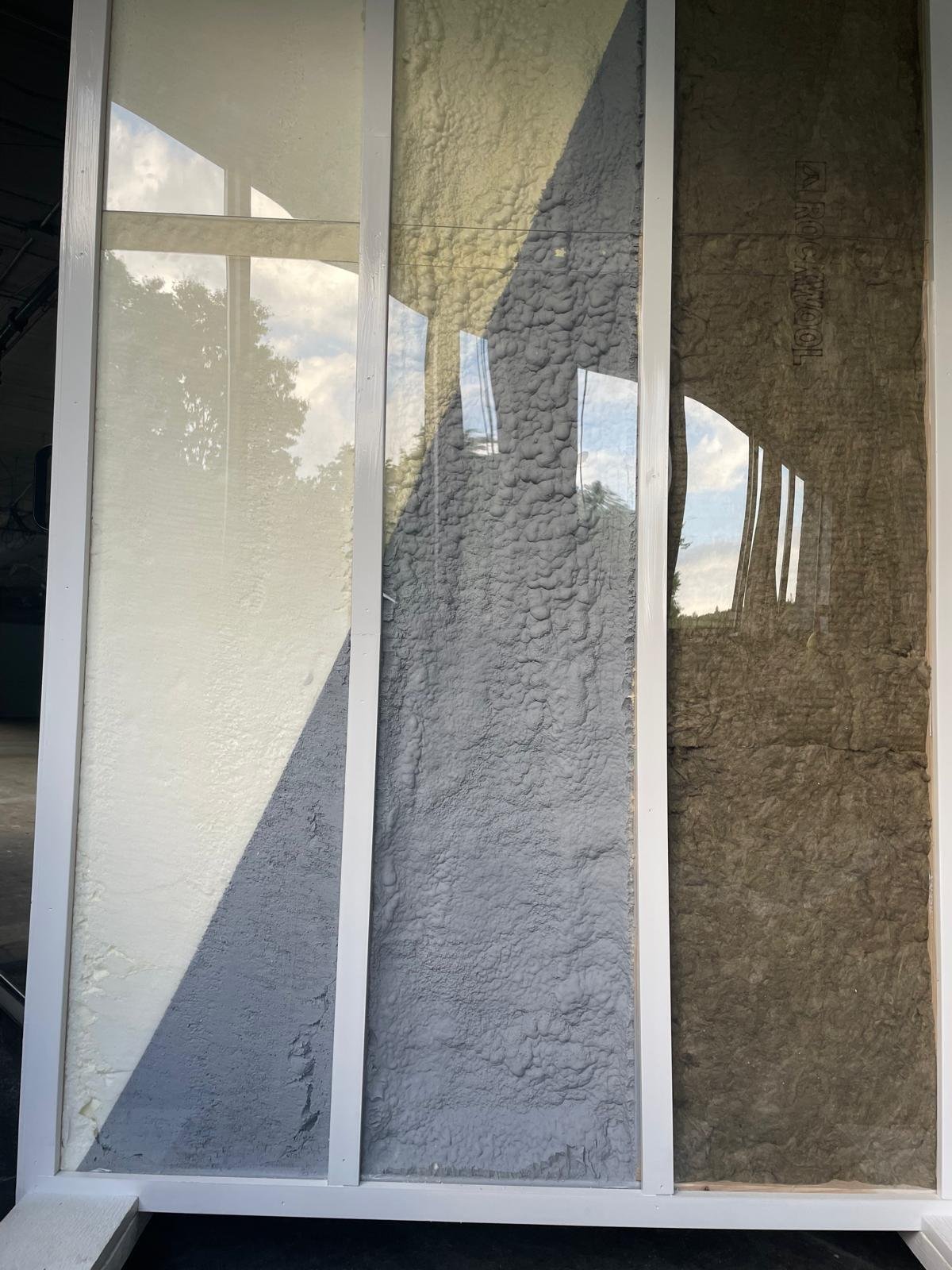 Three insulation materials compared